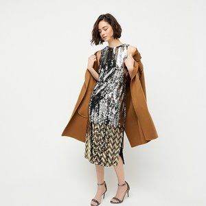 chevron sequin dress